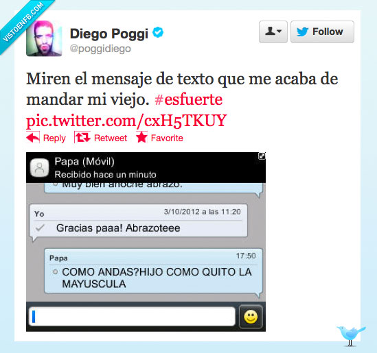 twitter,padres,whatsapp,mayuscula,mensaje,captura,movil