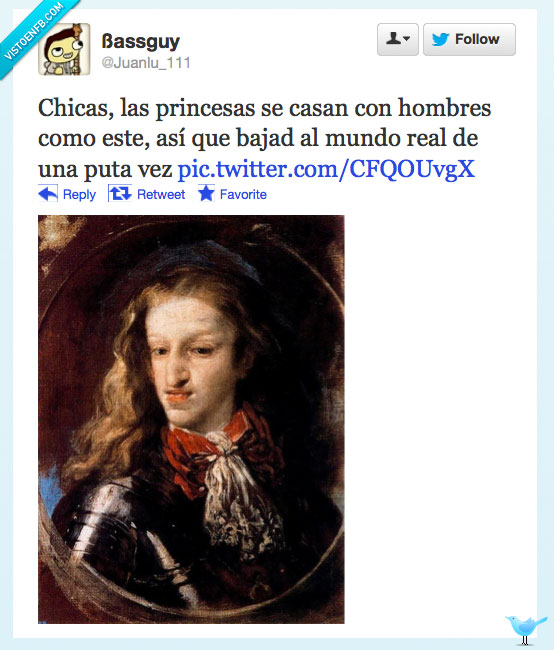 Catalina de Aragón me lame los huevos con ilusión,realeza,asco,feo,rey,Carlos II,tontas,Princesas