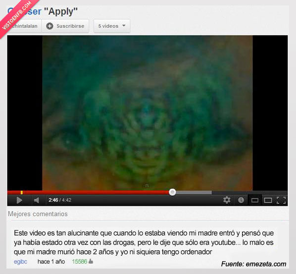 Video,Alucinante,Droga,Madre,Ordenador,youtube