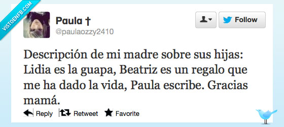 paula,regalo,guapa,escribe,hija,Gracias mama