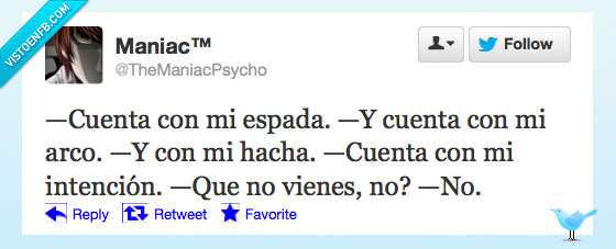 cuenta,espada,arco,hacha,intencion