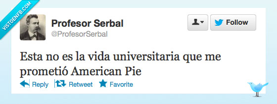 mentira,universitario,prometido,american pie,universidad,expectativa