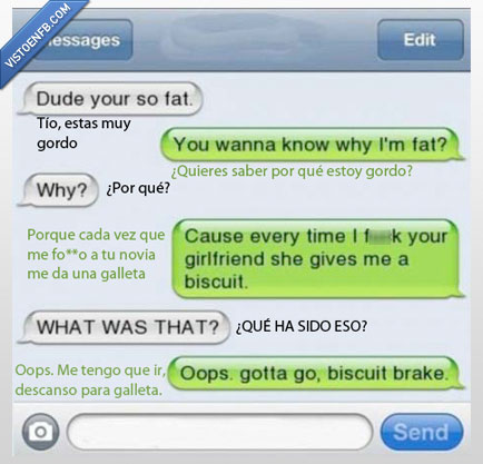 whatsapp,gordo,ataque,novia,galletas,cuernos,moscas moradas,defensa