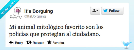 mitología policia.,animal