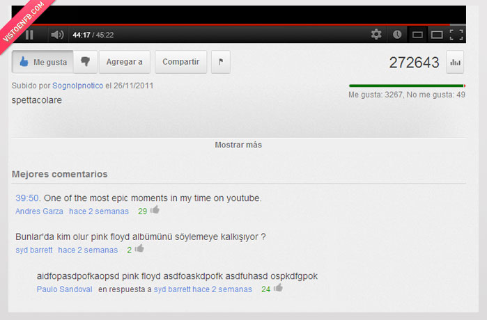 turco,the dark side of the moon,pink floyd,mejor disco de la historia,dream theater,troleado,youtube