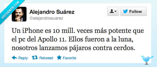 iphone,luna,angry birds,apollo,cohete,espacio