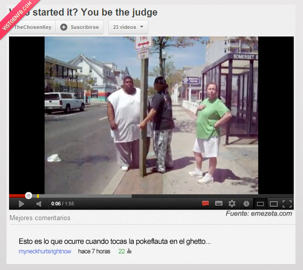 youtube,video,comentario,pokemon,pokeflauta,snorlax,gordo,niggas in da house