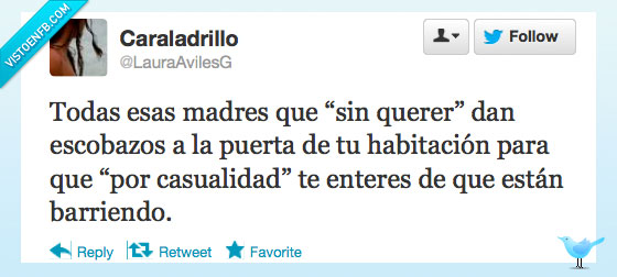 querer,casualmente,barrer,puerta,escobazo,escoba,Madres