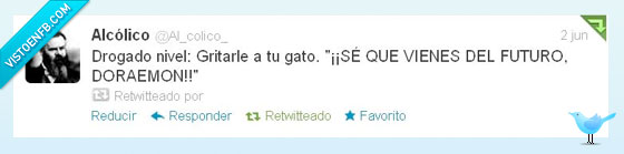 vienes,futuro,gato,drogas,doraemon
