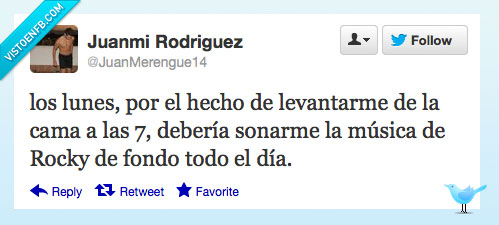 eye of the tiger,mañana,cancion,musica,madrugar,esfuerzo,rocky,Lunes