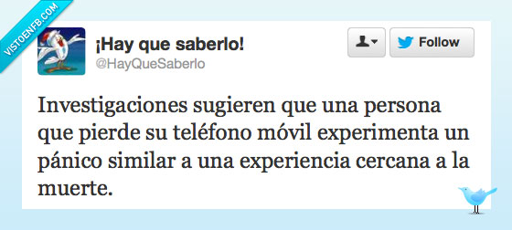 movil,perder,muerte,cercana,sensacion,panico,similar,miedo
