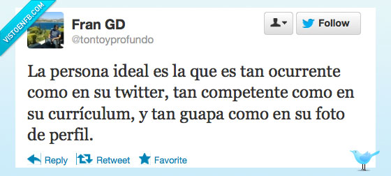 foto,perfil,guapa,curriculum,competente,twitter,ideal,persona,ocurrente