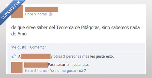 Pitagoras,amor,comparacion,hipotenusa,saber
