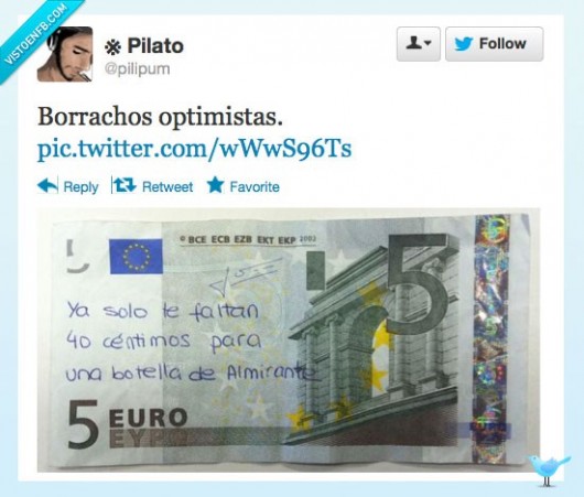 almirante,centimos,40,alcohol,comprar,euros,cinco,billete,optimistas,borrachos