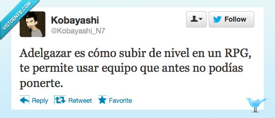 adelgazar,RPG,tonterias,permite,usar,equipo,antes,ponerte,podias,caber,gorda