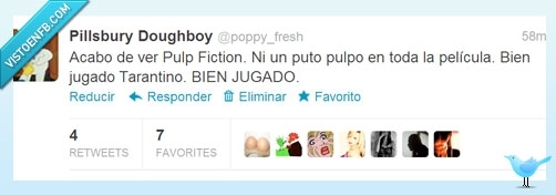 juego sucio,pulp fiction,pulpo