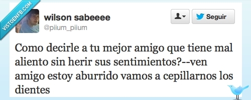 Amigos,mal aliento,solucion,cepillar,dientes