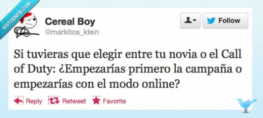 Call Of Duty,Novias,elegir,campaña,online,offline,cod