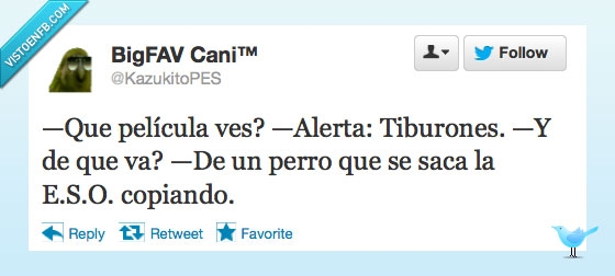 Copiar,E.S.O.,Perro,Tiburones,Película