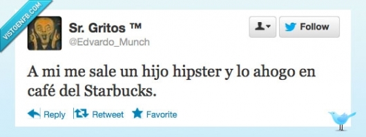 hipsters,hijo,ahogar,vaso,cafe