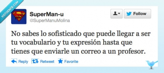 sofisticado,vocabulario,correo,enviar,profesor