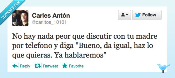 hablar,discutir,madre,miedo,ya hablaremos,teléfono