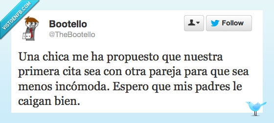 pareja,novia,caer bien,padres,incomoda,primera,cita