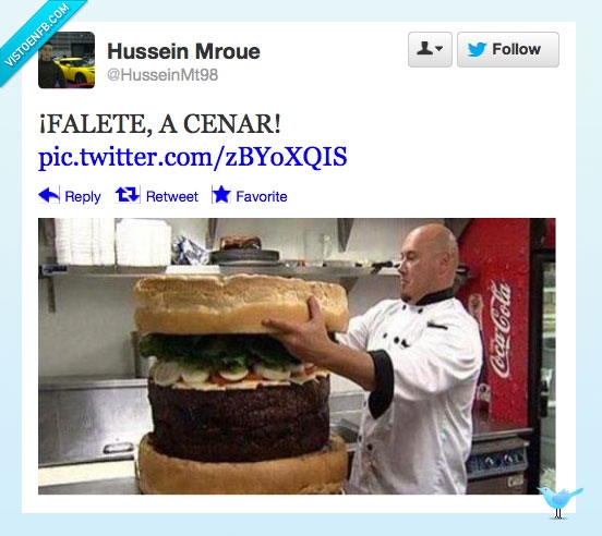 Super-Hamburguesa,HusseinMt98,Twitter,Cenar,gordo,Falete