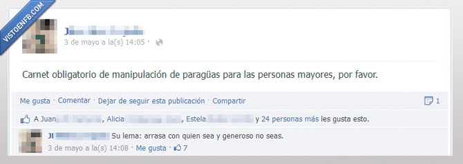 carnet,paragüas,personas,mayores,manipulacion