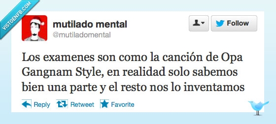 examen,bailar,caballo,PSY,gangnamstyle,coreano,suspender