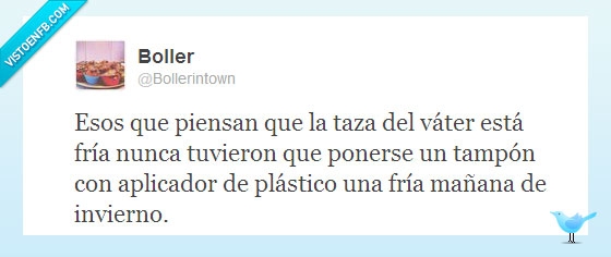 tampax,Boller,frío,váter,tampón