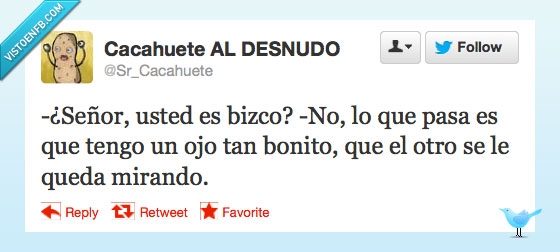 queda,mirando,mirar,bonito,ojo,bizco,cachuete