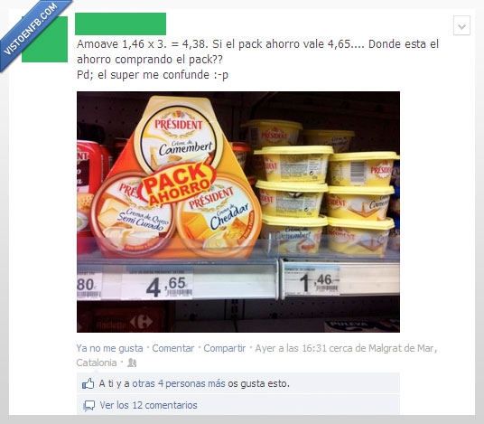 carrefour,fuck logic,matematicas,mates,precio