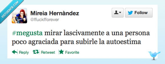 gusta,mirar,lascivamente,persona,agraciada,subir,autoestima,fea,animar