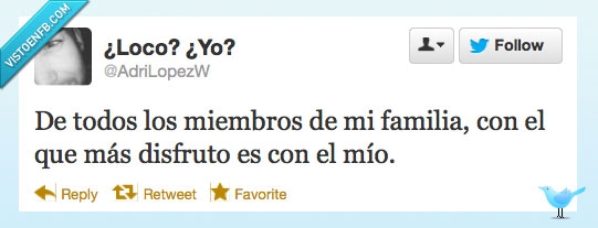 mío,disfruto,miembro,familia,miembros