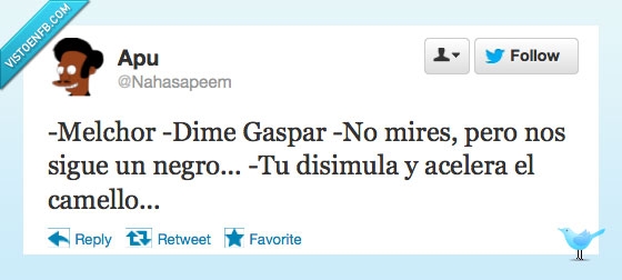 camello,negro,mecho,gaspar,reyes magos,baltasar,acelerar,correr