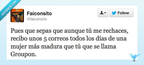 correo,mail,groupon,mujeres,malas,rechazo