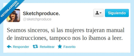 twitter,instrucciones,mujeres,libro,manual,sincero,leer,tampoco