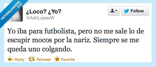 futbolista,mocos,nariz,colgando,balon,futbol