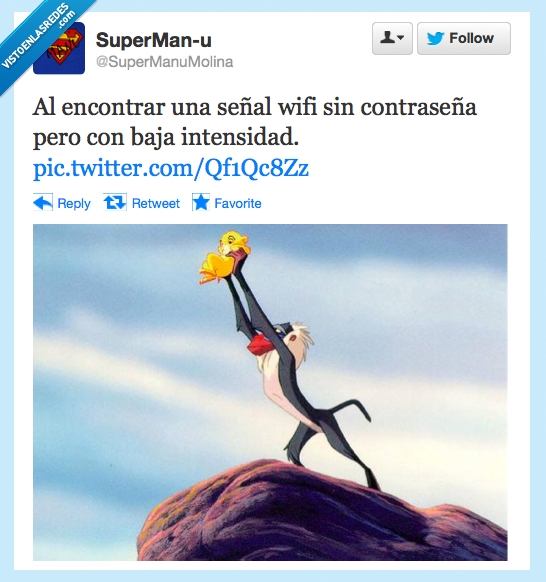 señal wifi,el rey león,simbam rafiki,móvil,contraseña
