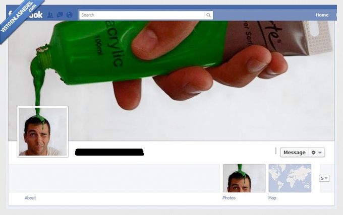 pintura,foto de portada,facebook,chorro,verde,acrilico