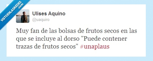 frutos secos,bolsa,tontería,incoherente