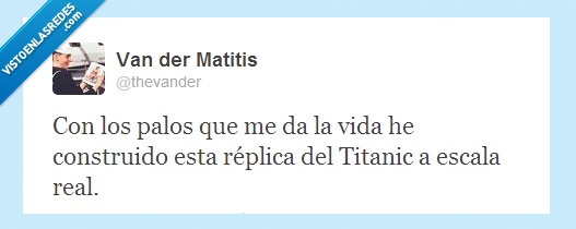 real,escala,titanic,replica,construido,contruir,vida,palo