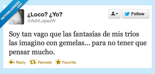 vago,trio,gemelas,pensar,fantasias