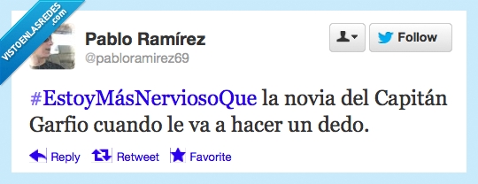 más,nervioso,que,novia,Capitán,Garfio,dedo,twitter