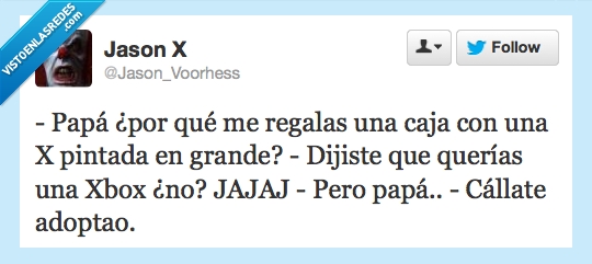xbox,adoptao,adoptado,papa,caja,X,equis