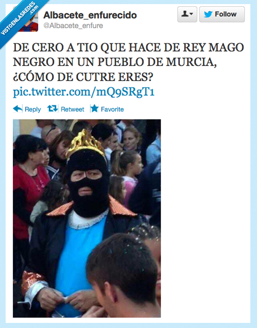 mago,rey,cabalgata,pasamontañas,negro,baltasar