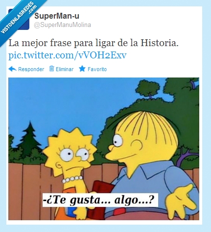 te gusta algo,lisa,simpson,ralph