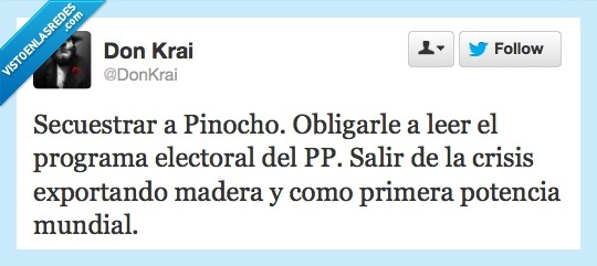 MoeSislak_,Twitter,pinocho,leer,programa,electoral,pp,venta,leña,madera,crece,mentira,nariz