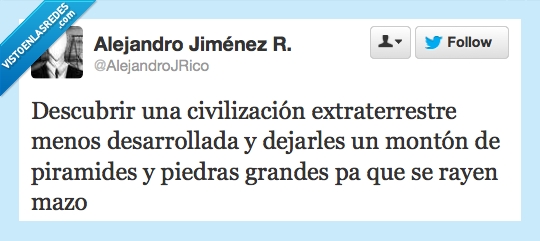 descubrir,civilizacion,extraterrestre,alien,menos,desarrollada,monton,piramides,piedras,grandes,rayen,mazo